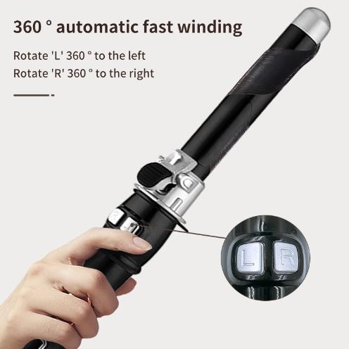 LCD Temperature Controlled Automatic Hair Curler